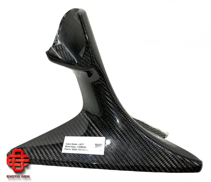 ASTON MARTIN CARBON LEFT MIRROR BASE