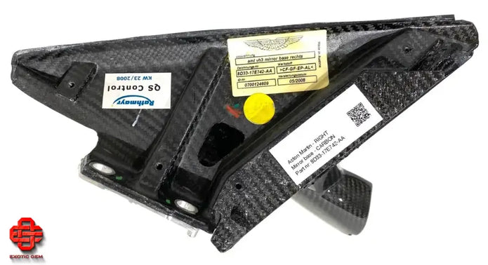 ASTON MARTIN CARBON RIGHT MIRROR BASE
