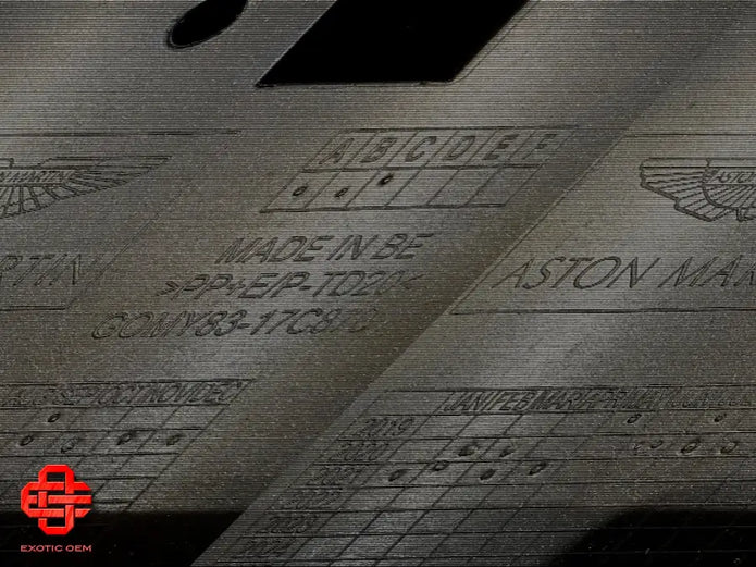 ASTON MARTIN DBX REAR BUMPER UPPER