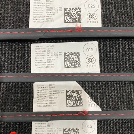AUDI Q7 SQ7 Q8 SQ8 RSQ8 GENUINE FLOOR MATS