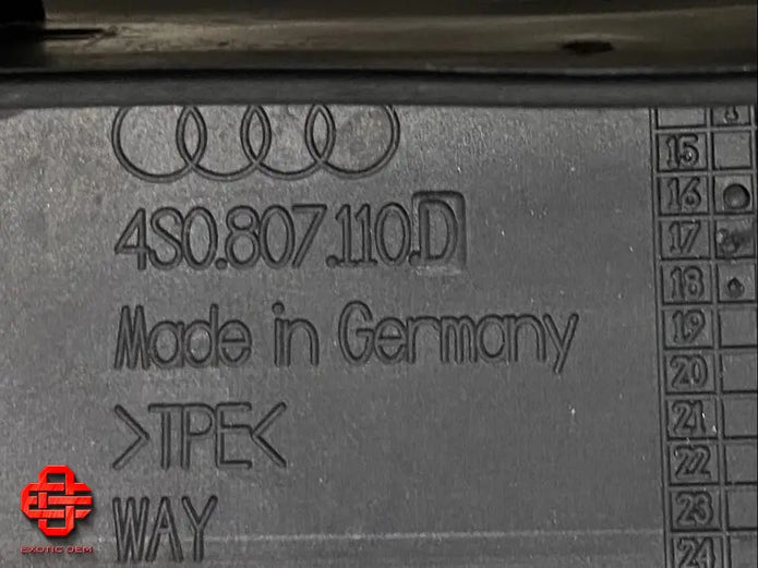 AUDI R8 BUMPER SPOILER COVER