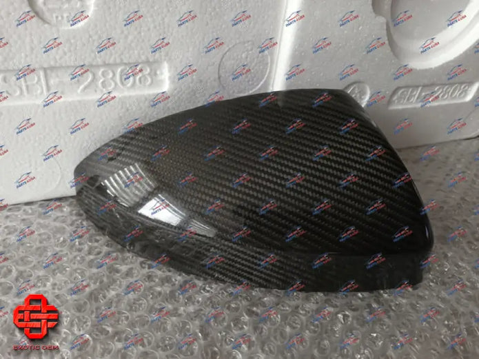 AUDI R8 RS8 TT TTS MIRROR COVER CARBON FIBER