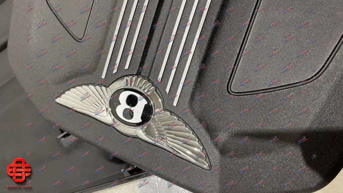 BENTLEY BENTAYGA ENGINE COVER WITH B EMBLEM OEM