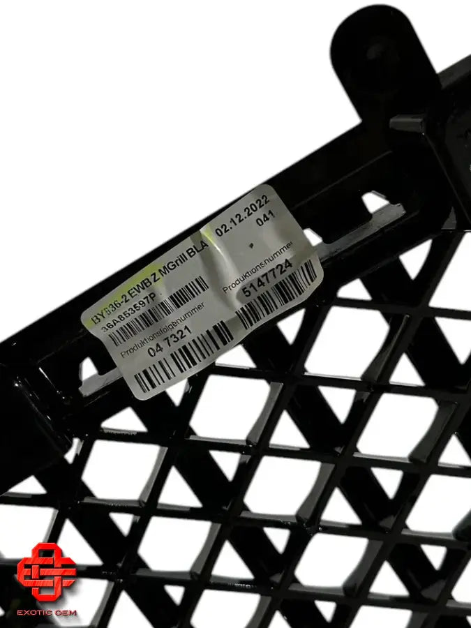 BENTLEY BENTAYGA EWB FRONT GRILL MESH BLACK