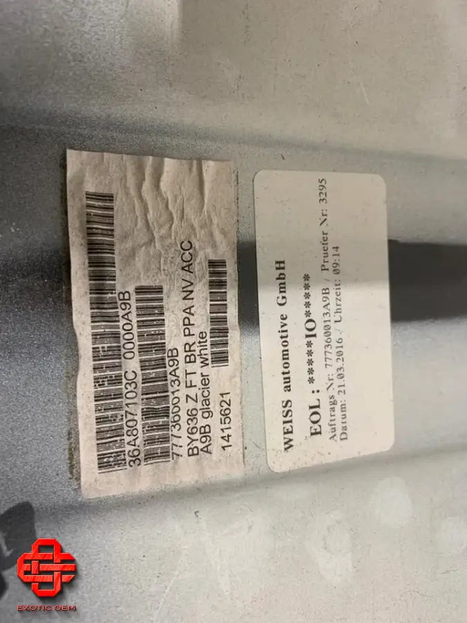 BENTLEY BENTAYGA - FRONT BUMPER - FRONT BUMPER - FRONT APRON