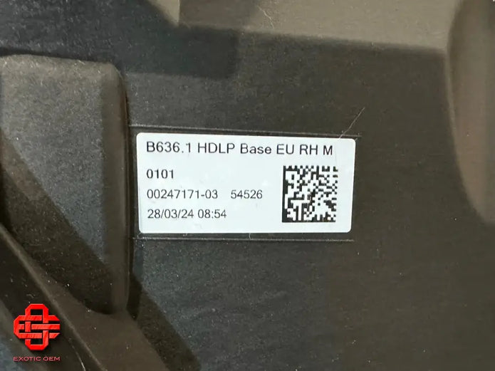 BENTLEY BENTAYGA HEADLIGHT HEADLIGHT RH