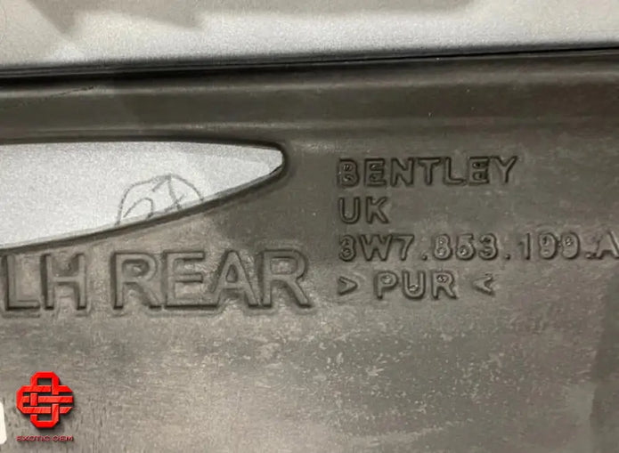 BENTLEY CARBON SIDE SKIRT R