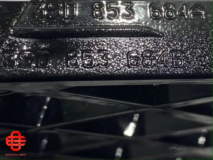 BENTLEY CONTINENTAL FRONT GRILLE BLACK