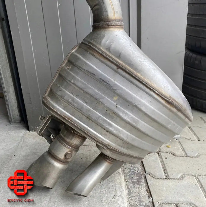 BENTLEY CONTINENTAL GT EXHAUST MUFFLER BOX