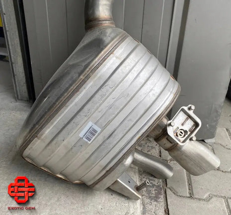 BENTLEY CONTINENTAL GT EXHAUST MUFFLER BOX