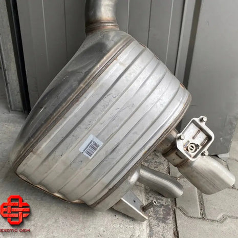 BENTLEY CONTINENTAL GT EXHAUST MUFFLER BOX