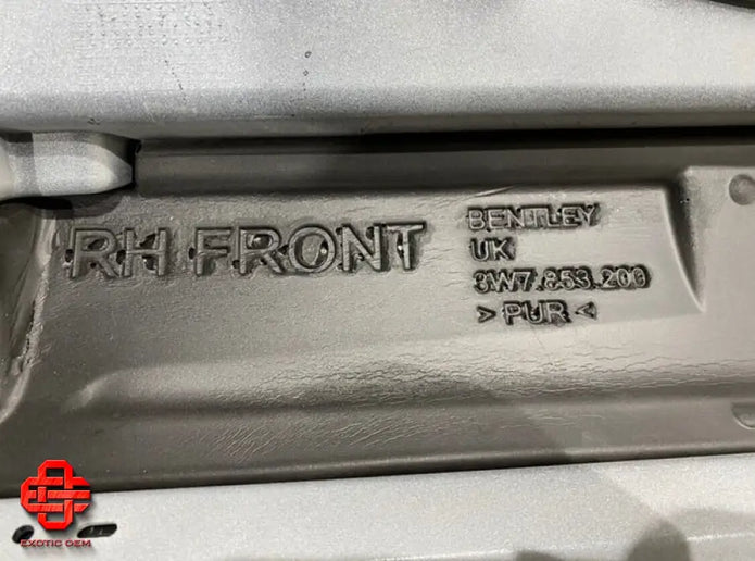 BENTLEY CONTINENTAL GT GTC 2015 SIDE SKIRT CARBON OEM