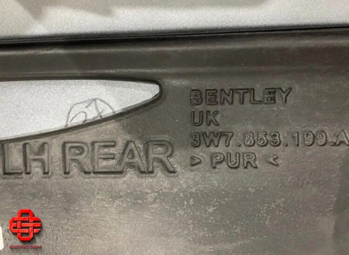 BENTLEY CONTINENTAL GT GTC 2015 SIDE SKIRT CARBON OEM