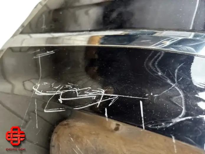 BENTLEY CONTINENTAL GT GTC REAR BUMPER ONYX