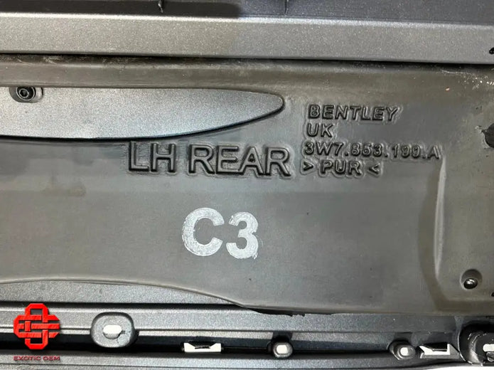 BENTLEY CONTINENTAL GT GTC SIDE SKIRT LH