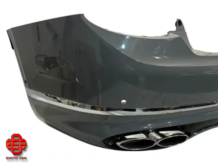 BENTLEY CONTINENTAL GT REAR BUMPER GRAY