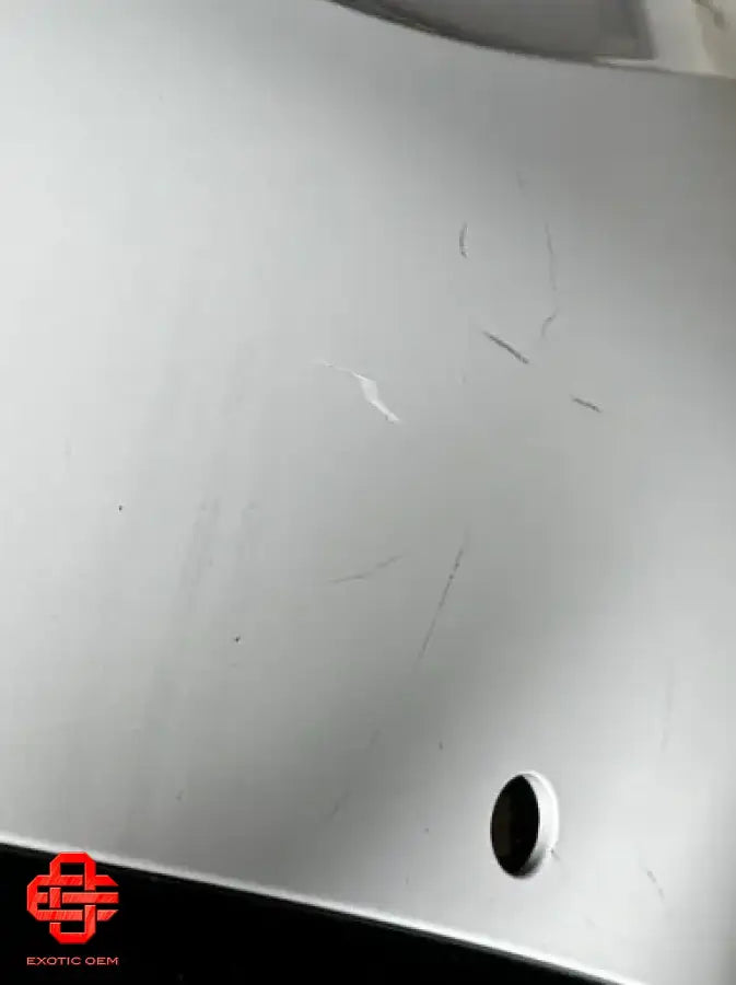 BENTLEY CONTINENTAL GT REAR BUMPER WHITE