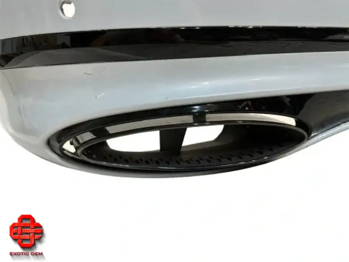 BENTLEY CONTINENTAL GT REAR BUMPER WHITE