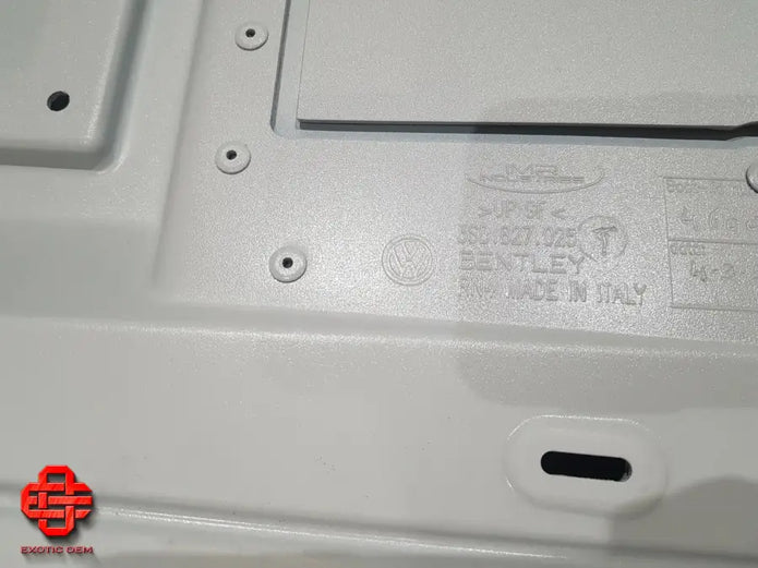 BENTLEY CONTINENTAL GTC CONVERTIBLE OEM TRUNK DECK EL TRUNK LID