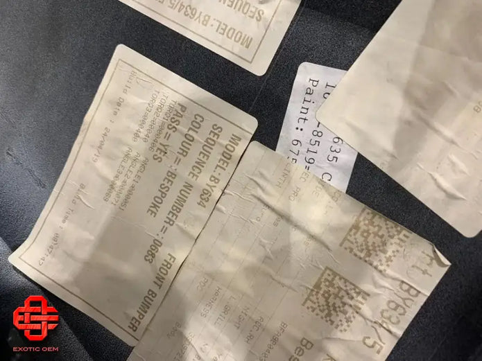 BENTLEY CONTINENTAL GTC - FRONT BUMPER