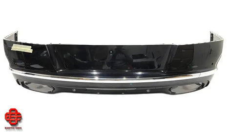 BENTLEY CONTINENTAL GTC REAR BUMPER CHROME BLACK