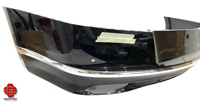 BENTLEY CONTINENTAL GTC REAR BUMPER CHROME BLACK