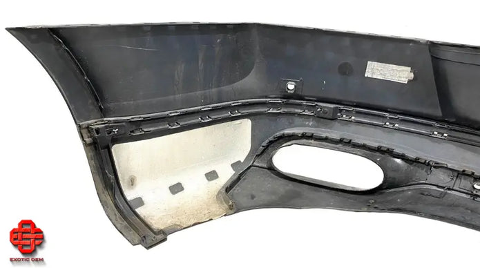 BENTLEY CONTINENTAL GTC REAR BUMPER CHROME BLACK