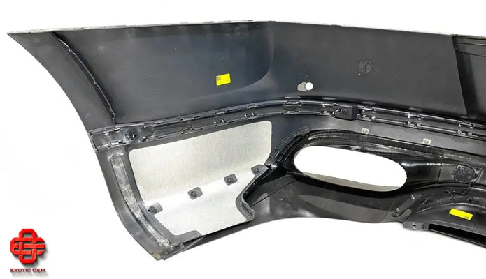 BENTLEY CONTINENTAL GTC REAR BUMPER CHROME GREY