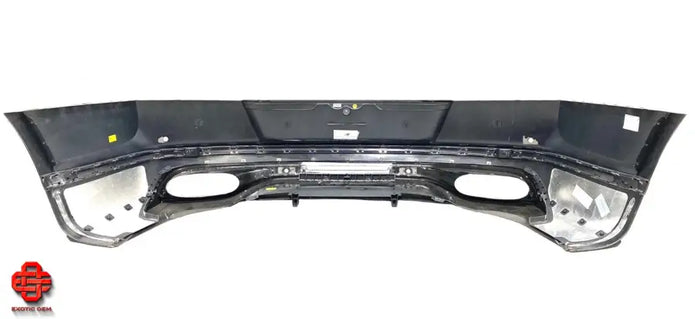 BENTLEY CONTINENTAL GTC REAR BUMPER CHROME GREY