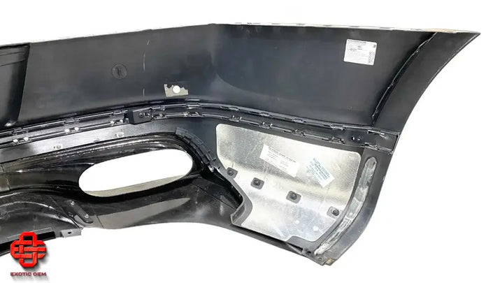 BENTLEY CONTINENTAL GTC REAR BUMPER CHROME GREY