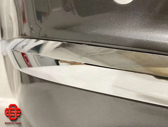 BENTLEY CONTINENTAL GTC REAR BUMPER CHROME GREY