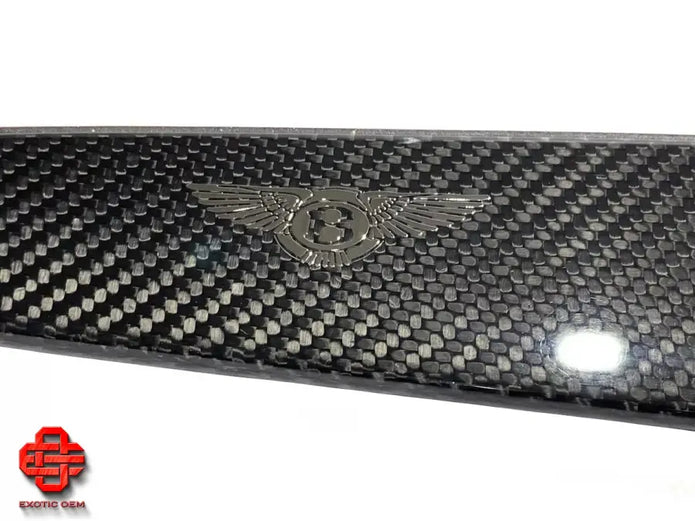 BENTLEY CONTINENTAL GTGTC CARBON SIDE SILL RIGHT DOOR SILL SCUFF PLATE