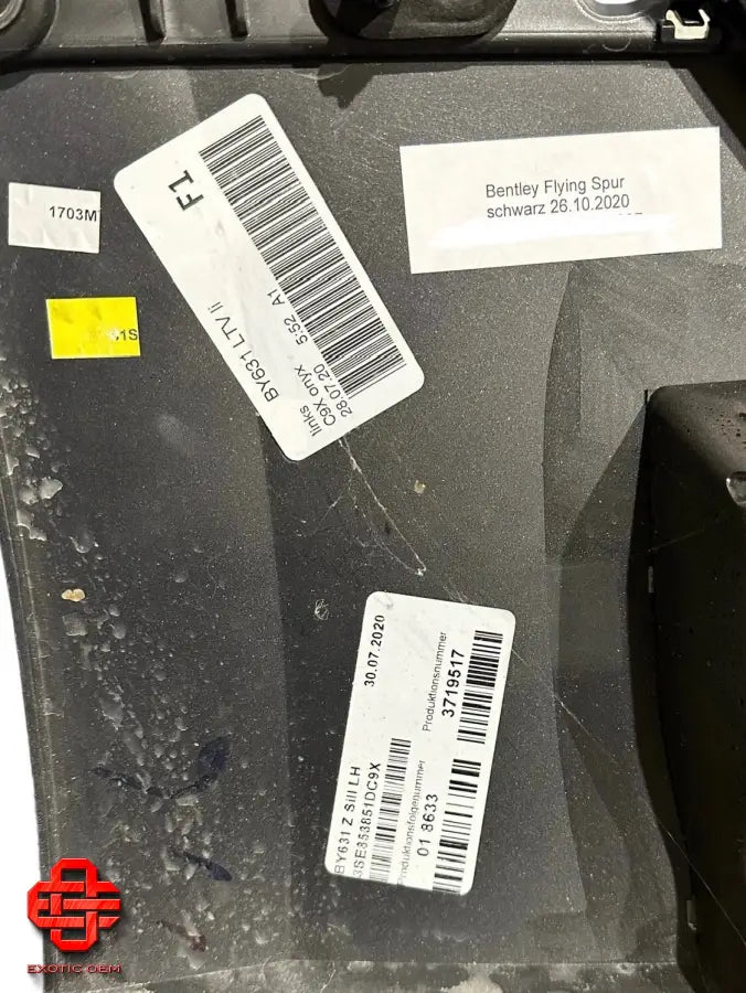 BENTLEY FLYING SPUR SIDE SKIRT TRIM