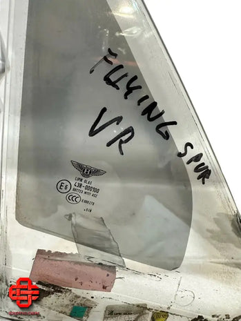 BENTLEY FLYING SPUR SIDE WINDOW GLASS QUARTER GLASS SIDE WINDOW RH
