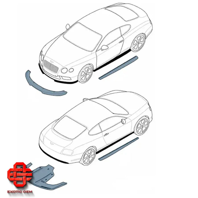 BENTLEY MULLINER STYLING SPEC GTC 2002 - 2015