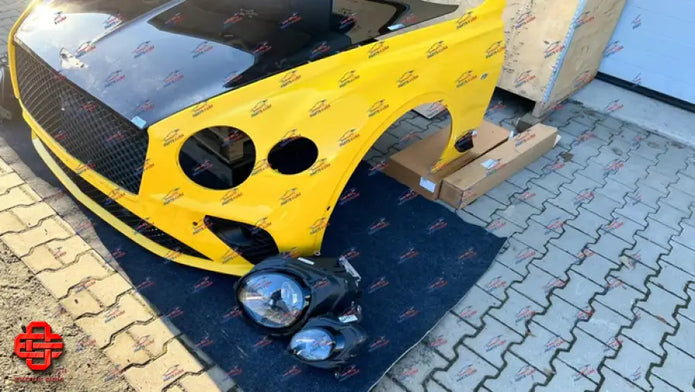 BENTLEY NEW CONTINENTAL GT 2020 FULL FRONT END COMPLETE OEM PART