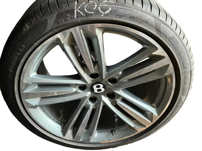 BENTLEY NEW CONTINENTAL GT 21” WHEELS SET POLISHED WHEELS SET