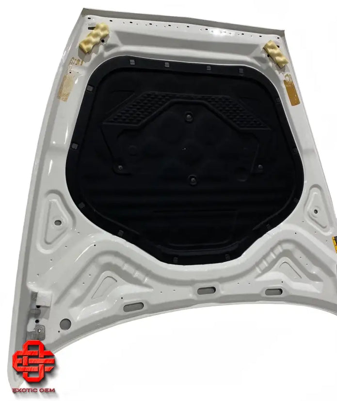 BENTLEY NEW CONTINENTAL GT FRONT BONNET WHITE