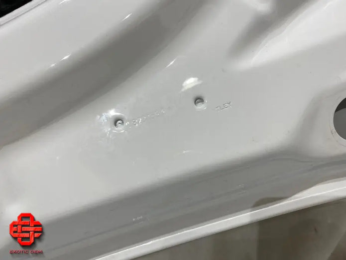 BENTLEY NEW CONTINENTAL GT FRONT BONNET WHITE