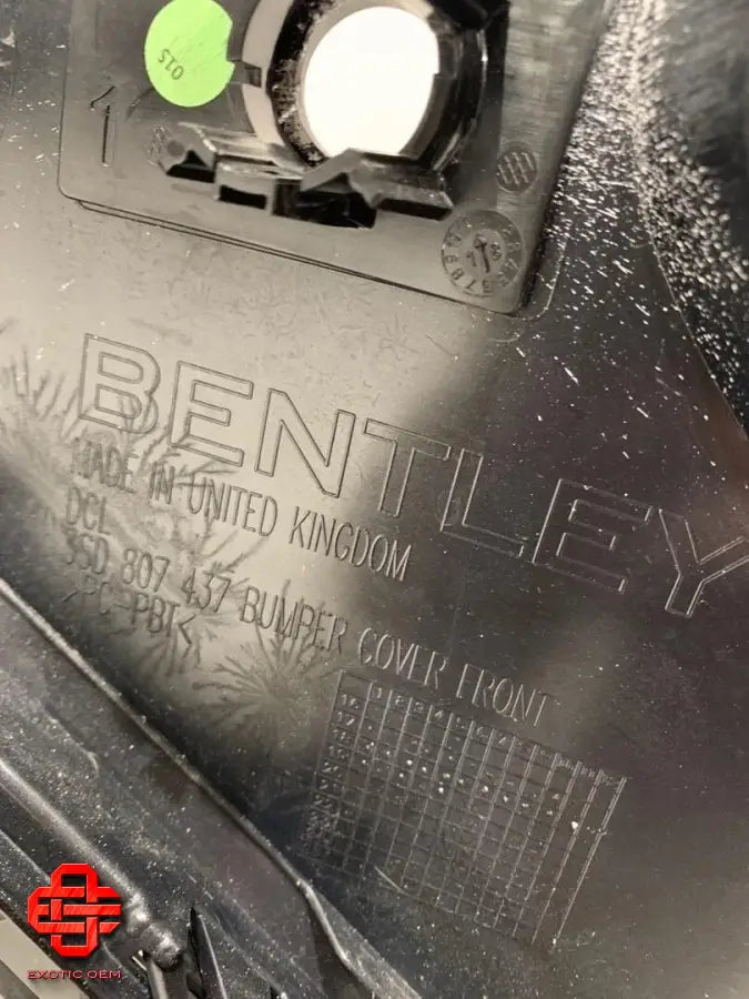 BENTLEY NEW CONTINENTAL GT FRONT BUMPER