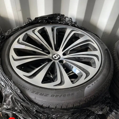 BENTLEY WHEEL AND TYRE SET