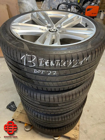BENTLEY WHEEL AND TYRE SET