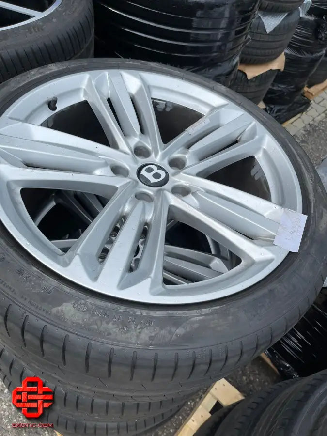 BENTLEY WHEEL AND TYRE SET