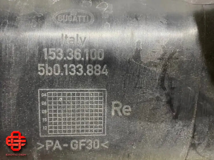 BUGATTI AIR FILTER HOUSING RH