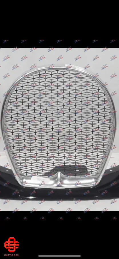 BUGATTI CHIRON FRONT BUMPER LOWER PART WITH FRONT GRILL OEM