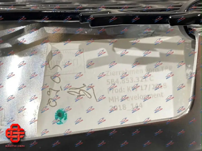 BUGATTI CHIRON FRONT GRILL CHROME