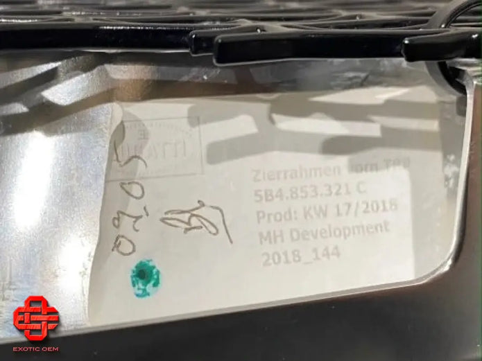 BUGATTI CHIRON GRILL RADIATOR GRILLE