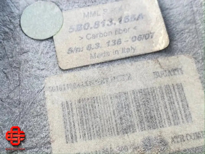 BUGATTI VEYRON REAR COVER CARBON COVER