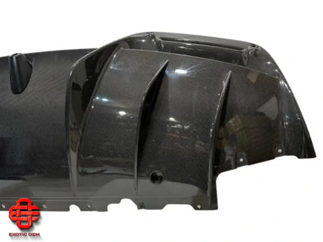 FERRARI 296 296GTB CARBON REAR DIFFUSER