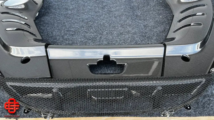 FERRARI 296 GTB CARBON FIBER REAR ENGINE COMPARTMENT SET OF 4 OEM